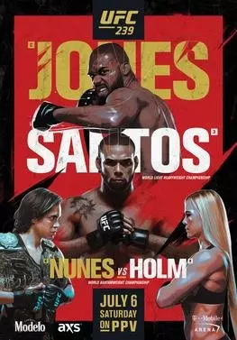 UFC 239: JONES VS SANTOS