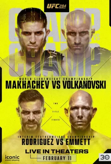 UFC 284 MAKHACHEV VS VOLKANOVSKI