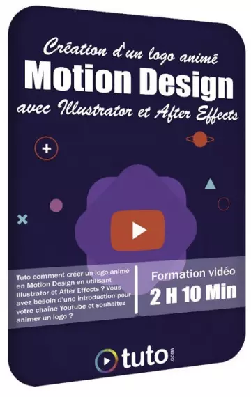 Création d’un logo animé Motion Design avec Illustrator et After Effects  [Tutoriels]