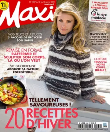 Maxi N°1837 Du 10 au 16 Janvier 2022  [Magazines]