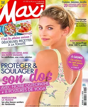 Maxi N°1757 Du 29 Juin 2020 [Magazines]