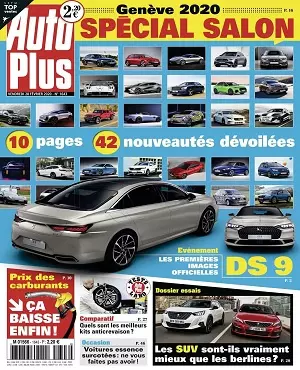 Auto Plus N°1643 Du 28 Février 2020  [Magazines]