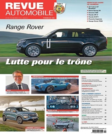 Revue Automobile N°20 Du 19 Mai 2023  [Magazines]
