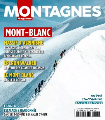 Montagnes Magazine N°507 – Septembre 2022 [Magazines]