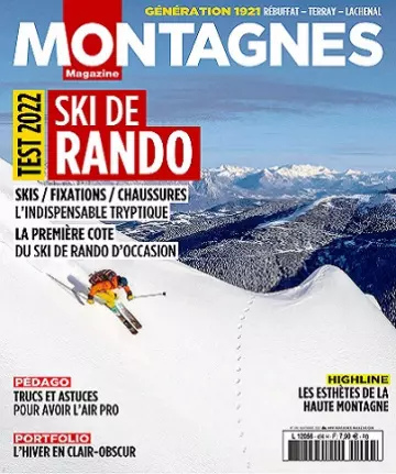 Montagnes Magazine N°494 – Novembre 2021 [Magazines]