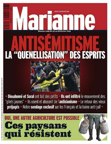 Marianne N°1145 Du 22 au 28 Février 2019  [Magazines]