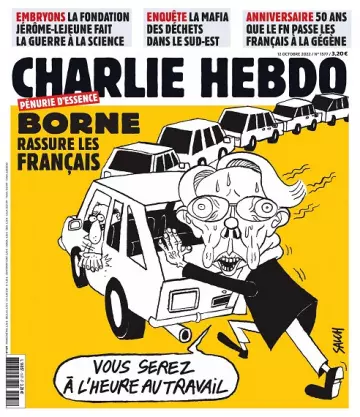 Charlie Hebdo N°1577 Du 12 au 18 Octobre 2022 [Journaux]