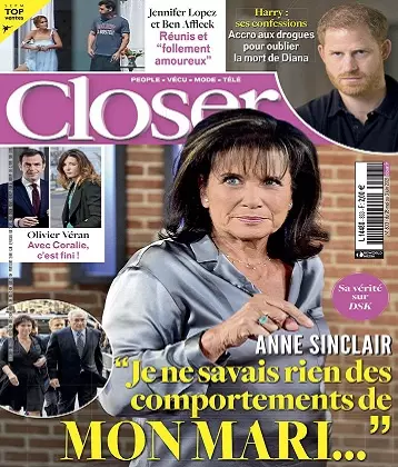 Closer N°833 Du 28 Mai 2021  [Magazines]