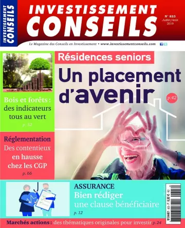 Investissement Conseils N°823 – Juillet-Août 2019 [Magazines]