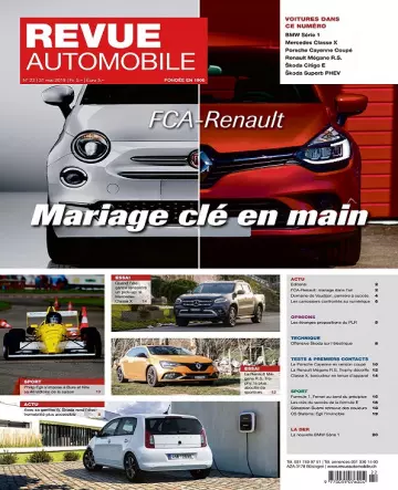 Revue Automobile N°22 Du 31 Mai 2019  [Magazines]