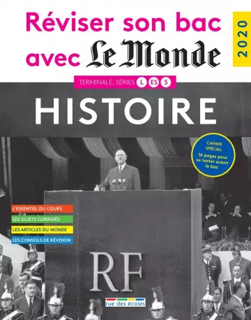 Réviser son bac avec Le Monde 2020 : Histoire, Terminales L, ES, S [Livres]