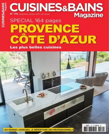 Cuisines et Bains Magazine N°179 – Septembre-Octobre 2019 [Magazines]