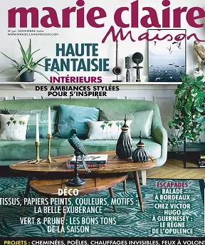Marie Claire Maison N°521 – Novembre 2020 [Magazines]