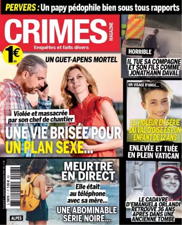 Crimes Magazine N°7 – Septembre-Novembre 2019  [Magazines]