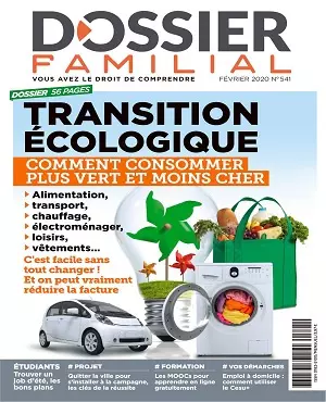 Dossier Familial N°541 – Février 2020  [Magazines]