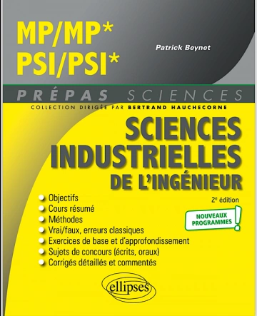 Sciences industrielles de l'ingénieur MP/MP-PSI/PSI [Livres]