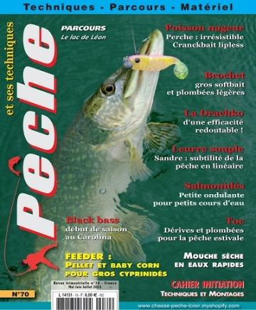 Pêche et Ses Techniques N°70 – Mai-Juillet 2023  [Magazines]