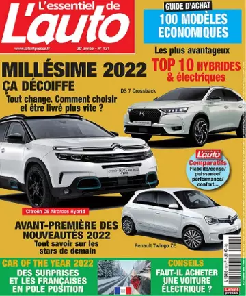 L’Essentiel De L’Auto N°131 – Janvier-Mars 2022 [Magazines]