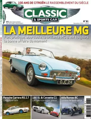 Classic & Sports Car - Novembre 2019 [Magazines]