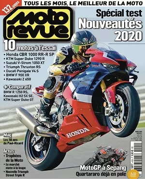 Moto Revue N°4100 – Mars 2020 [Magazines]