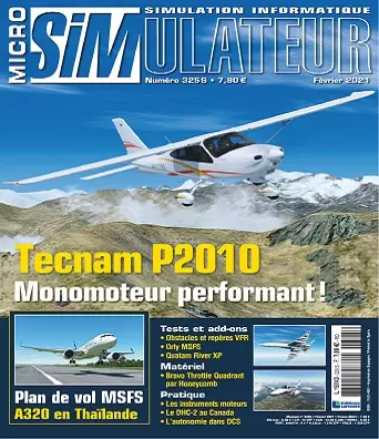 Micro Simulateur N°325 – Février 2021  [Magazines]
