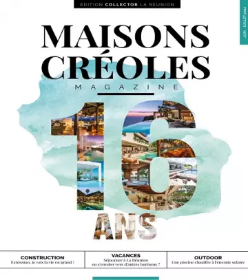 Maisons Créoles Magazine N°129 – Juin-Juillet 2022  [Magazines]