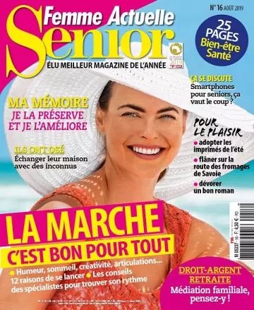 Femme Actuelle Senior N°16 – Août 2019  [Magazines]