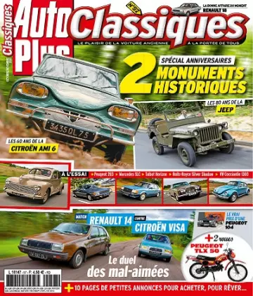 Auto Plus Classiques N°57 – Octobre-Novembre 2021  [Magazines]