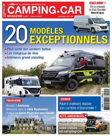 Camping-Car Magazine N°347 – Janvier 2022  [Magazines]