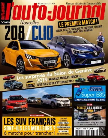 L’Auto-Journal N°1029 Du 14 au 27 Mars 2019 [Magazines]