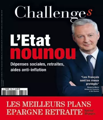 Challenges N°756 Du 29 Septembre 2022  [Magazines]