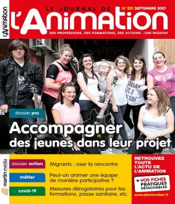 Le Journal De L’Animation N°221 – Septembre 2021  [Magazines]
