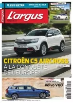 L’Argus N°4532 Du 31 Mai 2018  [Magazines]