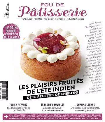 Fou De Pâtisserie N°54 – Septembre-Octobre 2022 [Magazines]