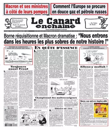 Le Canard Enchaîné N°5318 Du 12 Octobre 2022  [Journaux]