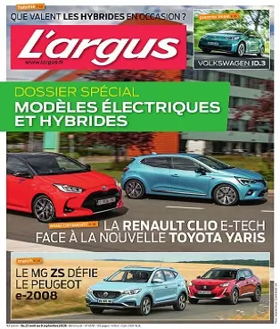 L’Argus N°4578 Du 27 Août 2020  [Magazines]