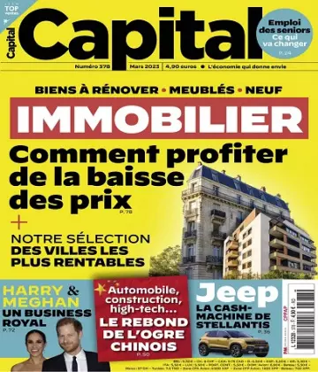 Capital N°378 – Mars 2023  [Magazines]