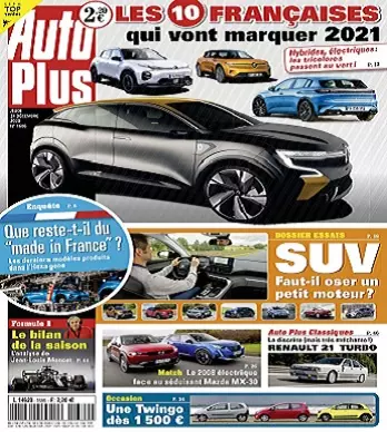 Auto Plus N°1686 Du 24 Décembre 2020  [Magazines]