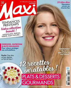 Maxi N°1743 Du 23 au 29 Mars 2020 [Magazines]