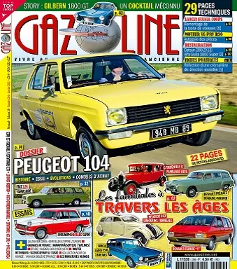 Gazoline N°284 – Janvier 2021  [Magazines]