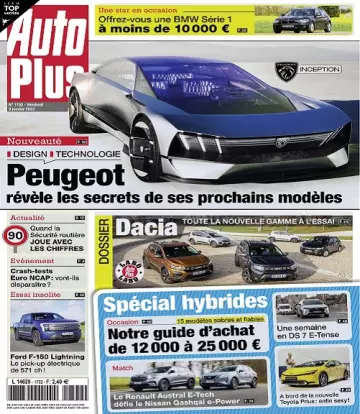 Auto Plus N°1792 Du 6 Janvier 2023  [Magazines]
