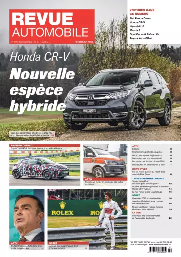 Revue Automobile - 9 Janvier 2020 [Magazines]