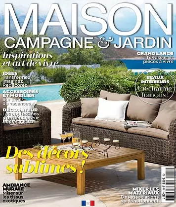 Maison Campagne et Jardin N°18 – Juillet-Septembre 2021 [Magazines]
