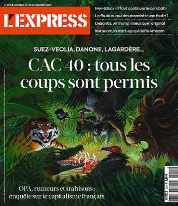 L’Express N°3654 Du 15 au 21 Juillet 2021  [Magazines]