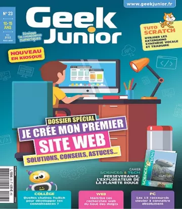 Geek Junior N°23 – Mai 2022  [Magazines]