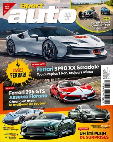 Sport Auto N°739 – Août 2023  [Magazines]