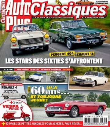 Auto Plus Classiques N°63 – Octobre-Novembre 2022 [Magazines]