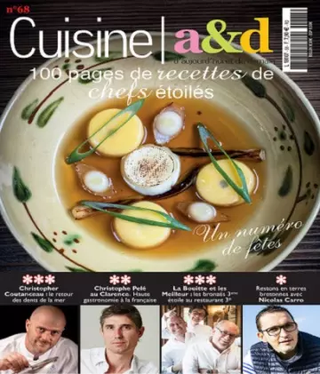 Cuisine A&D N°68 – Novembre-Décembre 2021  [Magazines]