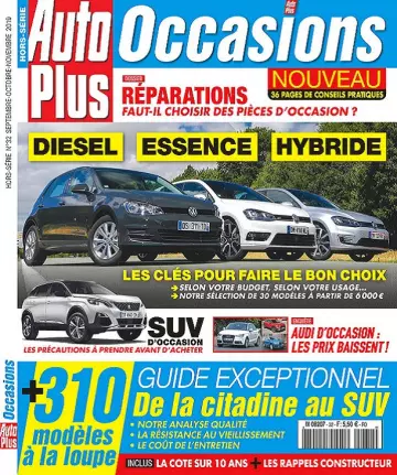 Auto Plus Occasions Hors Série N°32 – Septembre-Novembre 2019 [Magazines]