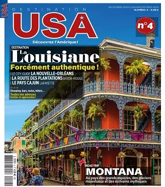Destination USA N°4 – Décembre 2020-Février 2021 [Magazines]